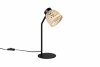 Lampka stołowa nocna pleciona bambusowa kolor naturalny owalna boho rustykalna industrialna minimalistyczna klasyczna LAURENT R56091032 Rl 